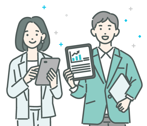 勤怠の集計も標準機能でかんたんに集計!