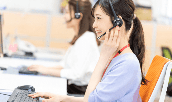電話応答率96%以上